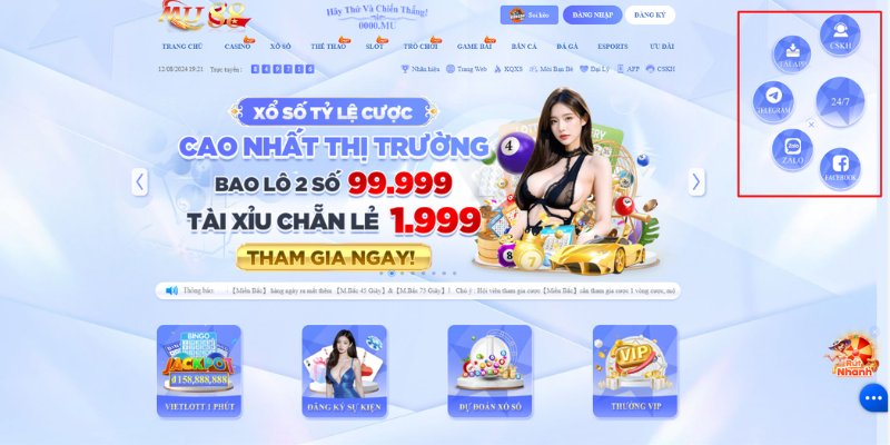 Giới thiệu các kênh liên hệ nhân viên CSKH Mu88