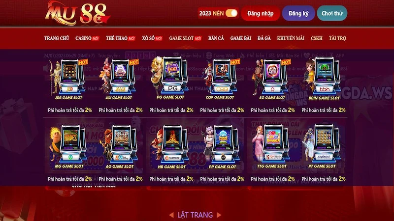 Sản phẩm dịch vụ casino cao cấp